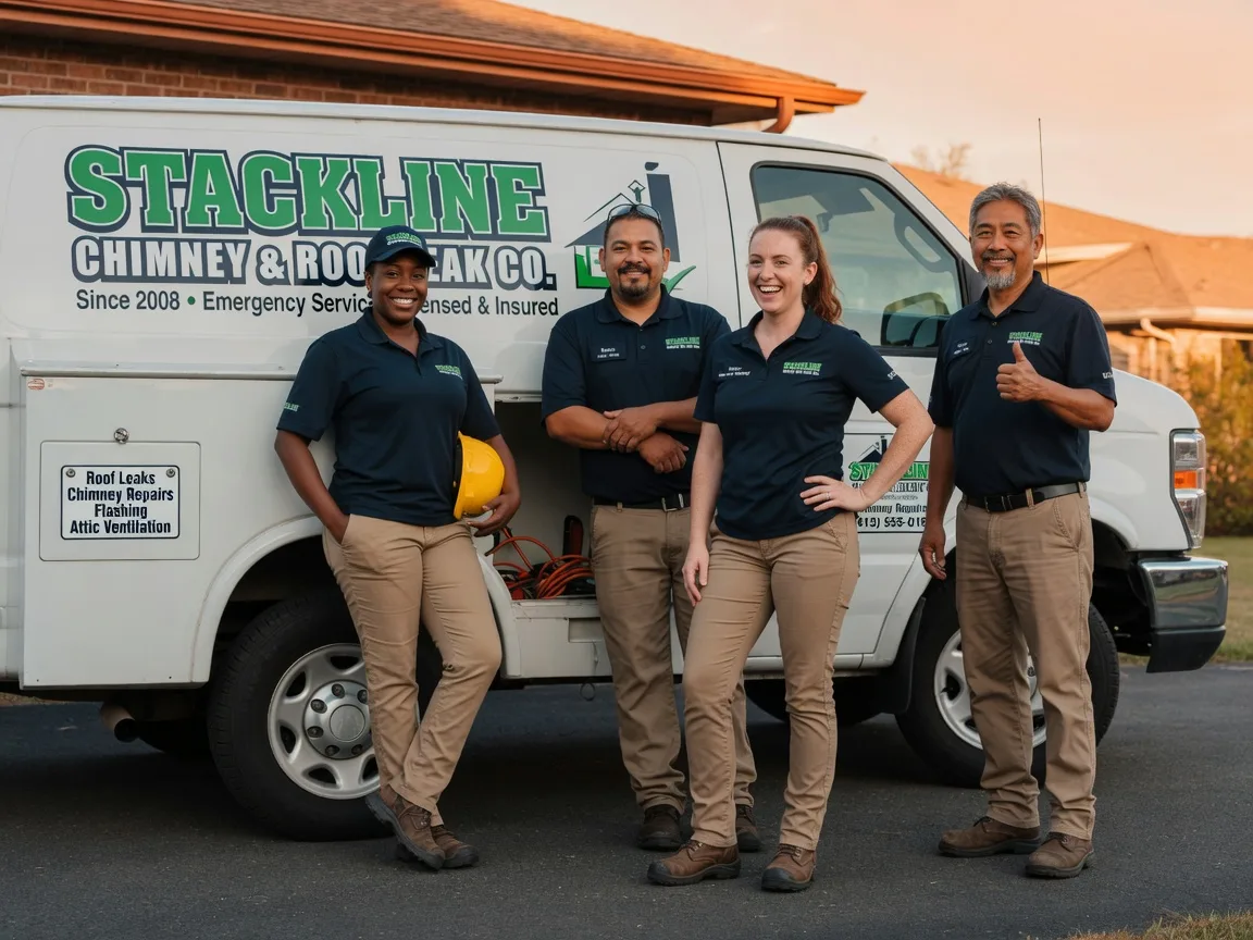Chimney flashing repair company in Soldier, KS